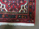 2' 11" X 19'5" Vintage Handmade Turkish Wool Runner Rug Red Nice - Jewel Rugs