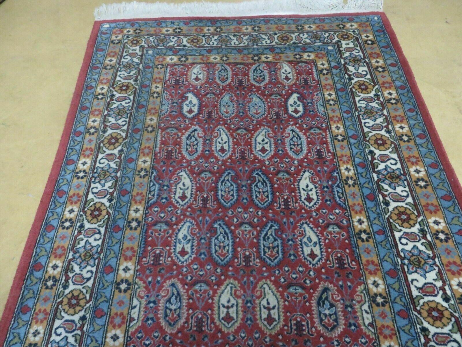 3' X 14' Vintage Fine Turkish Paisley Handmade Wool Runner Rug Nice - Jewel Rugs