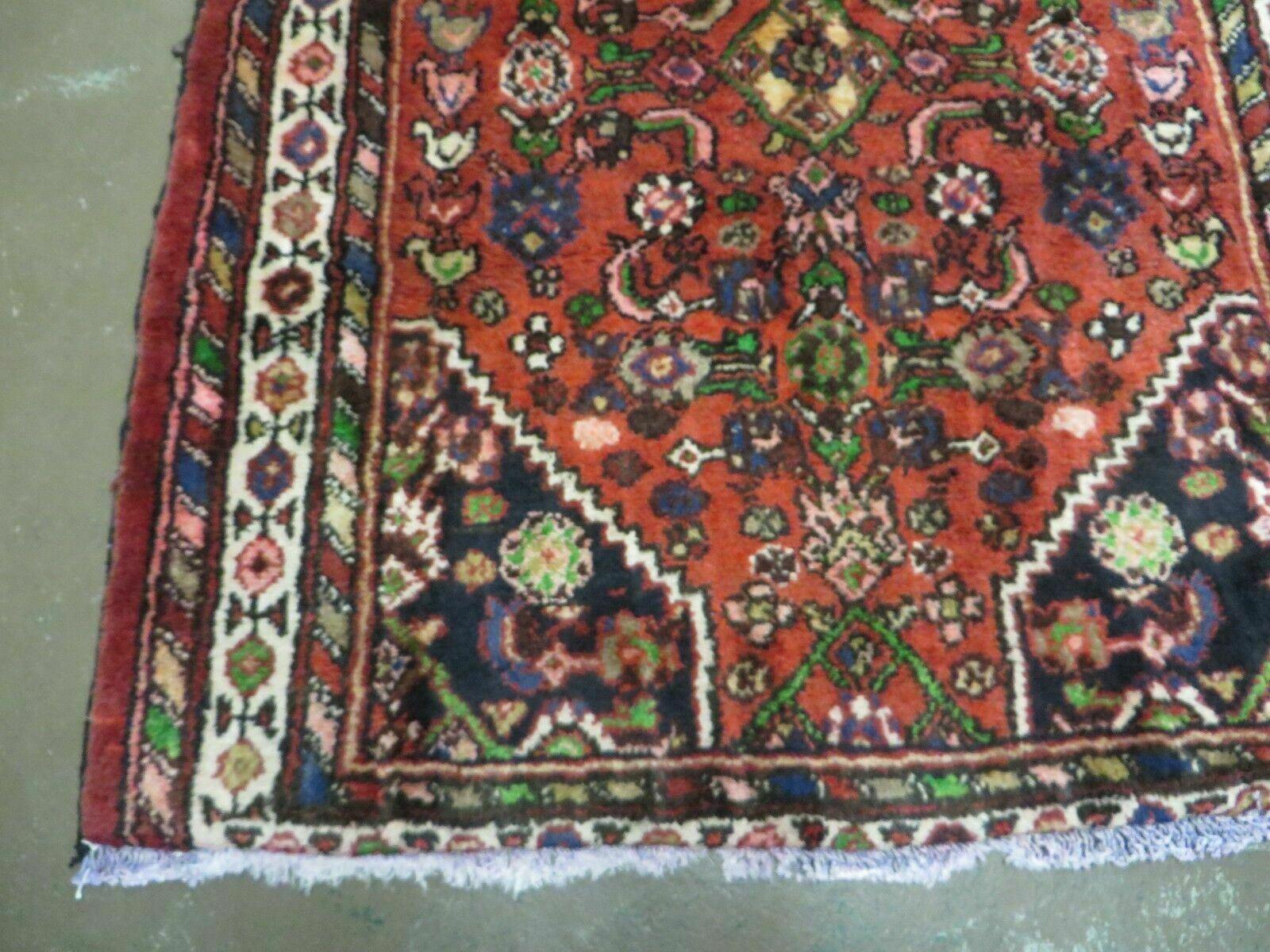 3' 4" X 7' 8" Antique Handmade Turkish Wool Runner Rug - Jewel Rugs