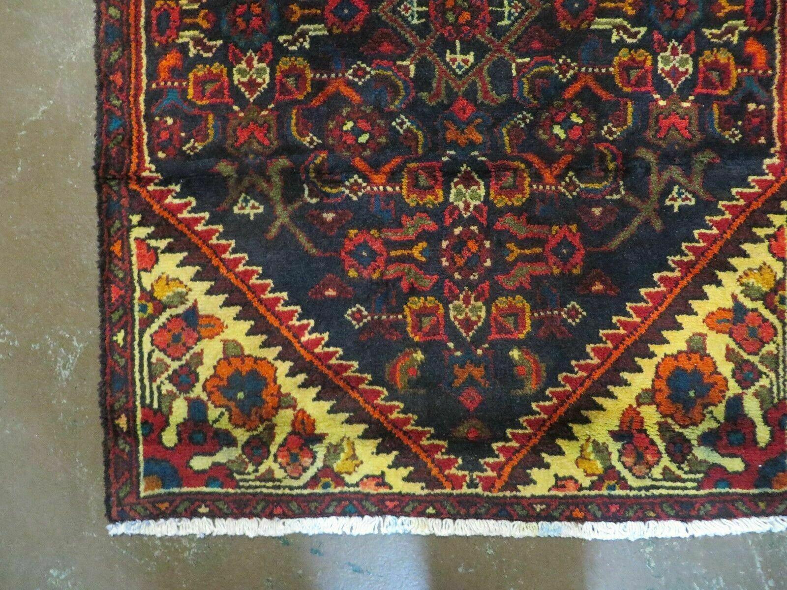 3' X 9' Antique Handmade Turkish Wool Rug Vegy Dyes Runner Nice - Jewel Rugs