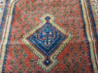 4' X 6' Antique Handmade Indian Wool Rug Red Vegetable Dyes Nice - Jewel Rugs