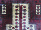 3' X 5' Handmade Fine Knotted Balouch Turkoman Prayer Silk Wool Rug - Jewel Rugs