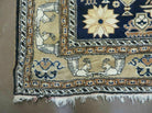 6' X 9' Vintage Handmade Knotted Turkish Caucasian Design Wool Rug Nice - Jewel Rugs