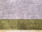 9x12 Tufenkian Tibetan Nepal Modern Handmade Wool Rug Lavender Olive Tan Nice - Jewel Rugs