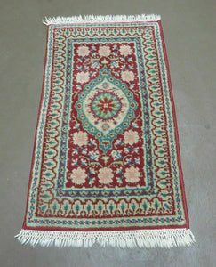 2' X 3' Vintage Handmade Turkish Wool Rug Mat - Jewel Rugs