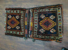 2' X 3' Antique Handmade Turkish Wool Rug Double Saddle Bags Tobreh Nice - Jewel Rugs