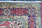 Antique Persian Carpet, Medallion, Mustafi Design, 9'7" x 12' 9" - Jewel Rugs