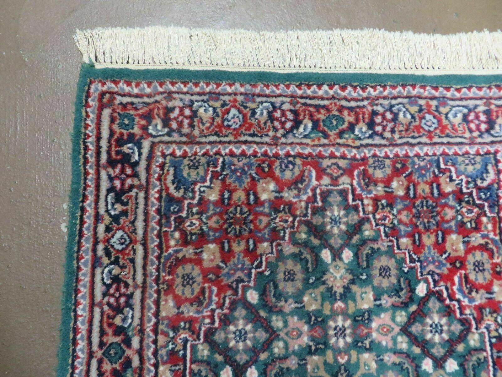 5' X 7' Vintage Handmade Indian Jaipur Wool Rug Carpet Traditional Oriental Area Rug Home Décor - Jewel Rugs