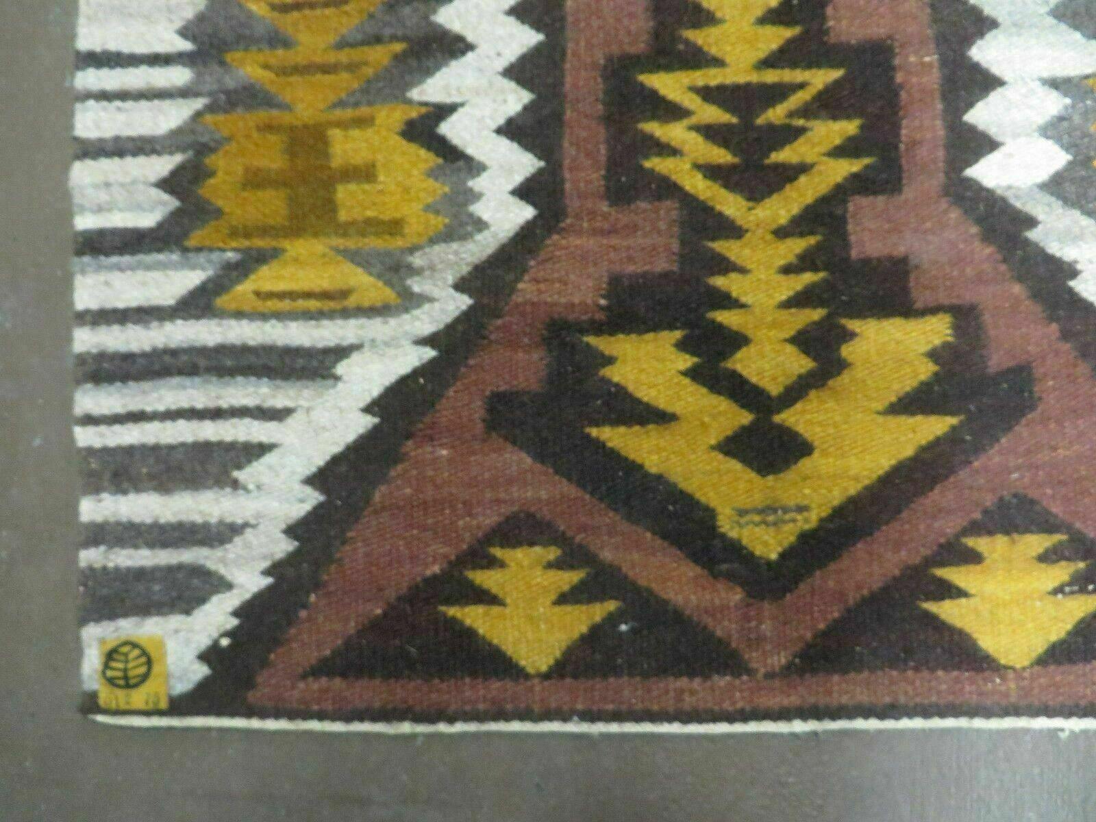 4' X 6' Navajo Navaho South American Wool Rug Blanket Tapestry Wall Hanging - Jewel Rugs