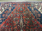 3' X 6' Antique Handmade India Floral Oriental Wool Rug Veg Dyes Red Nice - Jewel Rugs