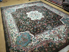 8' X 10' Handmade India Medallion Floral Oriental Wool Rug Carpet Vegetable Dye - Jewel Rugs