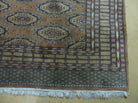 4' 4" X 6' Vintage Handmade Bokhara Turkoman Pakistan Wool Rug Carpet Nice - Jewel Rugs