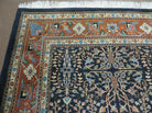 8' X 12' Vintage Fine Handmade India Floral Oriental Wool Rug Detailed Nice - Jewel Rugs