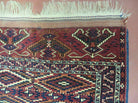 4' X 8' Antique Handmade Russian Bokhara Turkoman Yamud Wool Rug Carpet Nice - Jewel Rugs