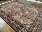 6' X 9' Vintage Hand Made India Wool Rug Herati Bijar Hand Knotted Carpet - Jewel Rugs