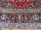 10' X 13' Handmade Authentic Traditional Red Oriental Wool Rug Decorative Nice Vegetable Dyes - Jewel Rugs