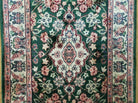 2' 7" X 10' Vintage Handmade Indian Kashmir Silk Runner Nice Oriental Rug - Jewel Rugs