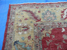 12' X 18' Vintage Handmade Egyptian Wool Red Area Rug Large Palace Size Carpet - Jewel Rugs