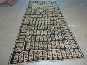 4' X 9' Antique Karabagh Caucasian Rug Handmade Wool Carpet Organic Dyes Nice - Jewel Rugs
