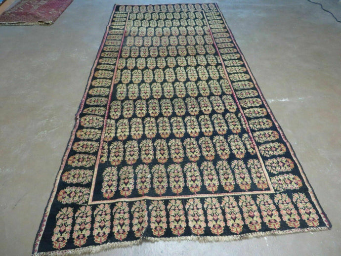 4' X 9' Antique Karabagh Caucasian Rug Handmade Wool Carpet Organic Dyes Nice - Jewel Rugs