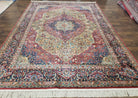 Karastan Rug 8.8 x 12 Medallion Kirman #700/718, Original Karastan Collection 700 Series, Discontinued Karastan Carpet Vintage Wool Karastan - Jewel Rugs