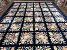 Karastan Rug 8.8 x 11.8 Garden of Eden Garden Panel #509/9942, Vintage Karastan Carpet, Wool Karastan Rug, Multicolor Flowers Room Sized Rug - Jewel Rugs