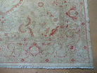 6' X 9' Handmade Turkish Oushak Floral Wool On Cotton Rug Nice - Jewel Rugs