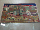 3' X 5' New Vintage Handmade Afghan Balouch Tribal Wool Pictorial Rug # 302 - Jewel Rugs