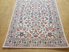 4x6 Karastan Rug 4 x 6 Authentic Karastan Williamsburg Carpet, Woven in USA, Wool Pile, Persian Floral Pattern 591, Entryway Rug, Foyer Rug - Jewel Rugs