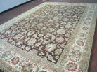 9' X 12' Vintage Handmade Peshavar Chobi Pakistani Floral Agra Wool Carpet Nice - Jewel Rugs