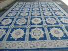 12' X 15' Handmade French Aubusson Savonnerie Needlepoint Wool Rug Flat Weave - Jewel Rugs