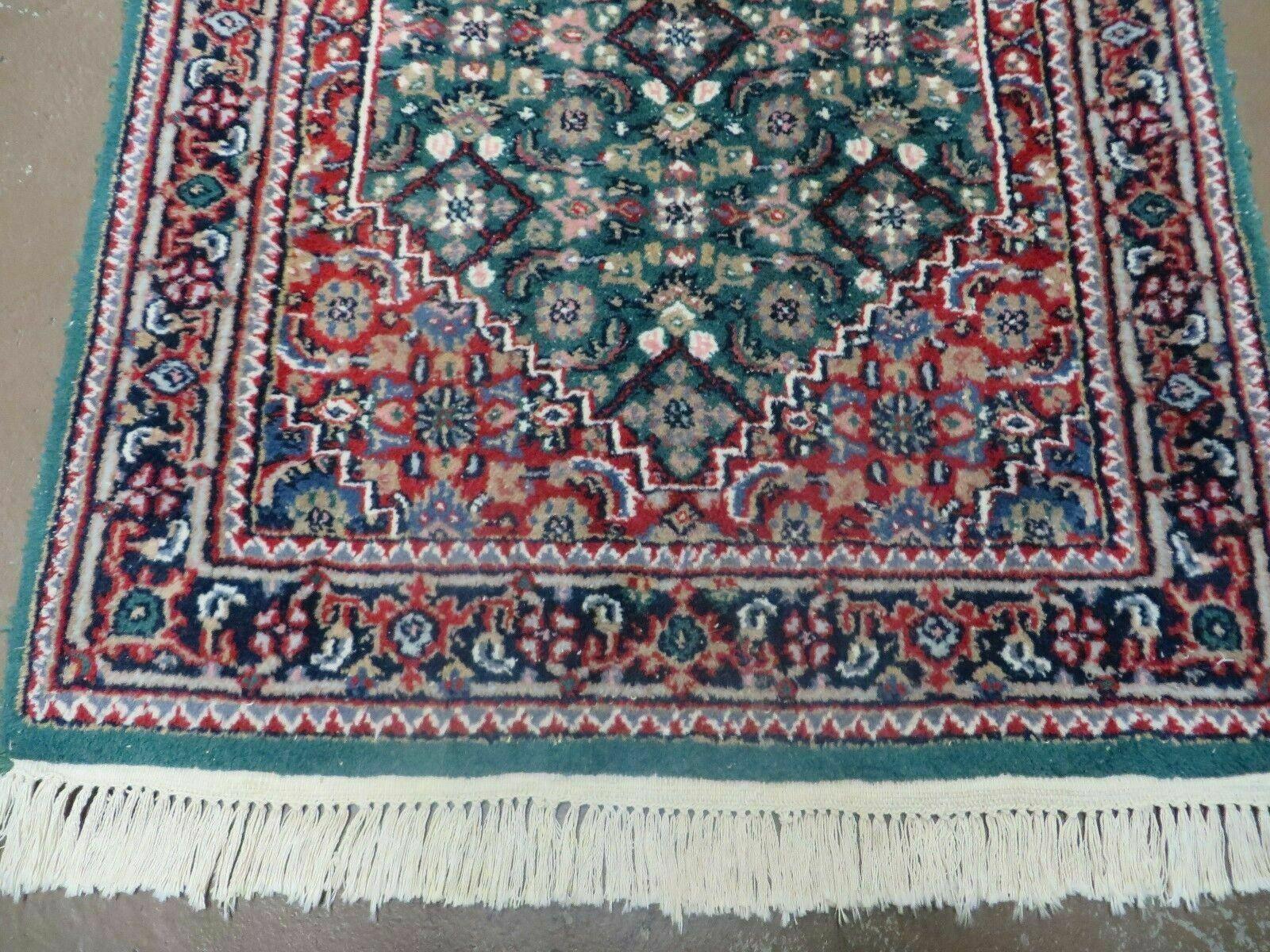 5' X 7' Vintage Handmade Indian Jaipur Wool Rug Carpet Traditional Oriental Area Rug Home Décor - Jewel Rugs