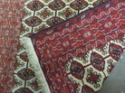 4' X 6' Handmade Finely Knotted Pakistan Turkoman Bokhara Wool Rug Nice - Jewel Rugs