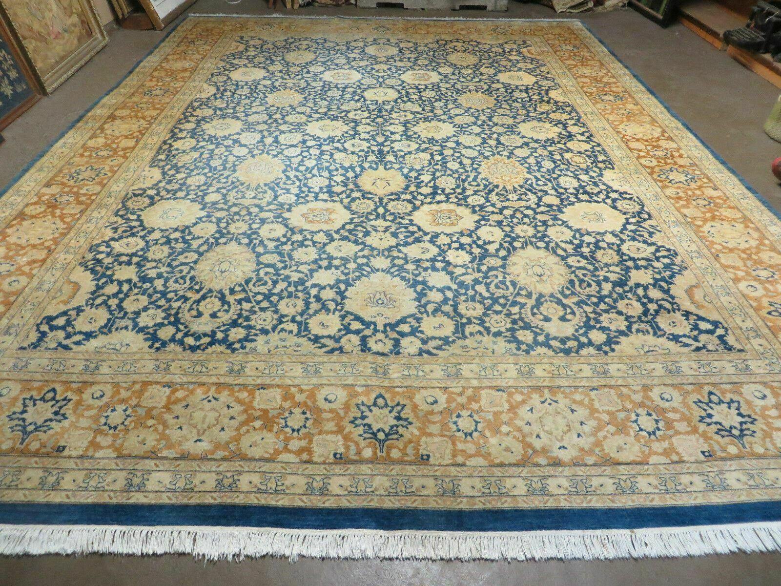 10' X 13' Vintage Handmade Fine Pakistan Wool Rug Carpet XLarge Nice - Jewel Rugs