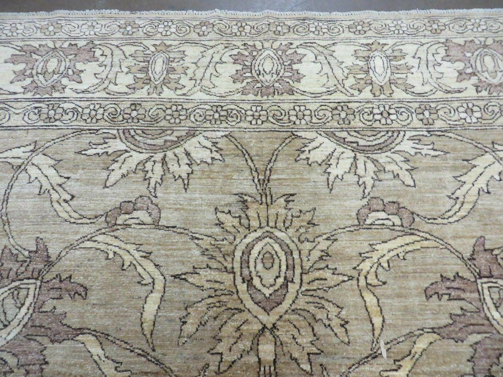 9' X 11' Handmade Turkish Oushak Wool On Cotton Rug # 724 - Jewel Rugs