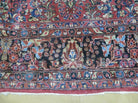 9' X 12' Handmade India Floral Oriental Wool Rug Red Hand Knotted Carpet Nice - Jewel Rugs