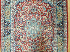 3' 5" X 5' 8" Vintage Handmade Turkish Wool Rug Carpet Vegetable Dyes Nice Red - Jewel Rugs