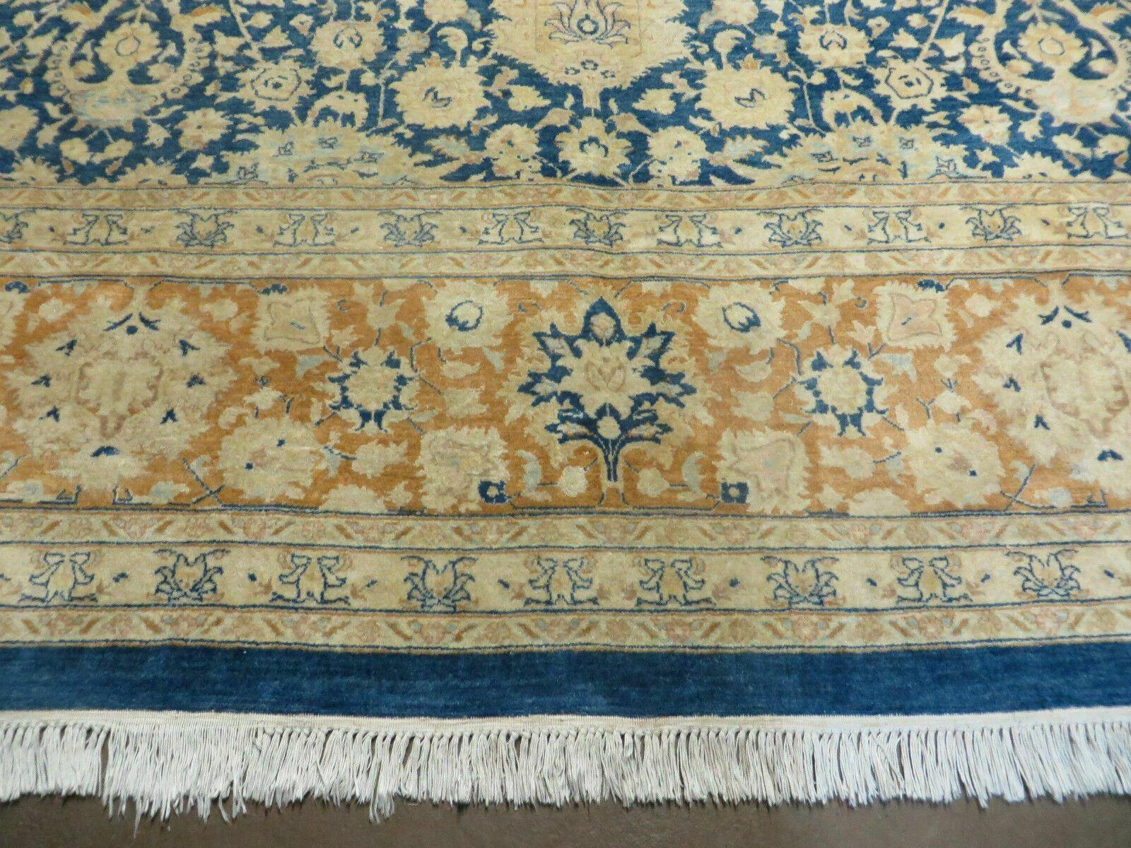 10' X 13' Vintage Handmade Fine Pakistan Wool Rug Carpet XLarge Nice - Jewel Rugs
