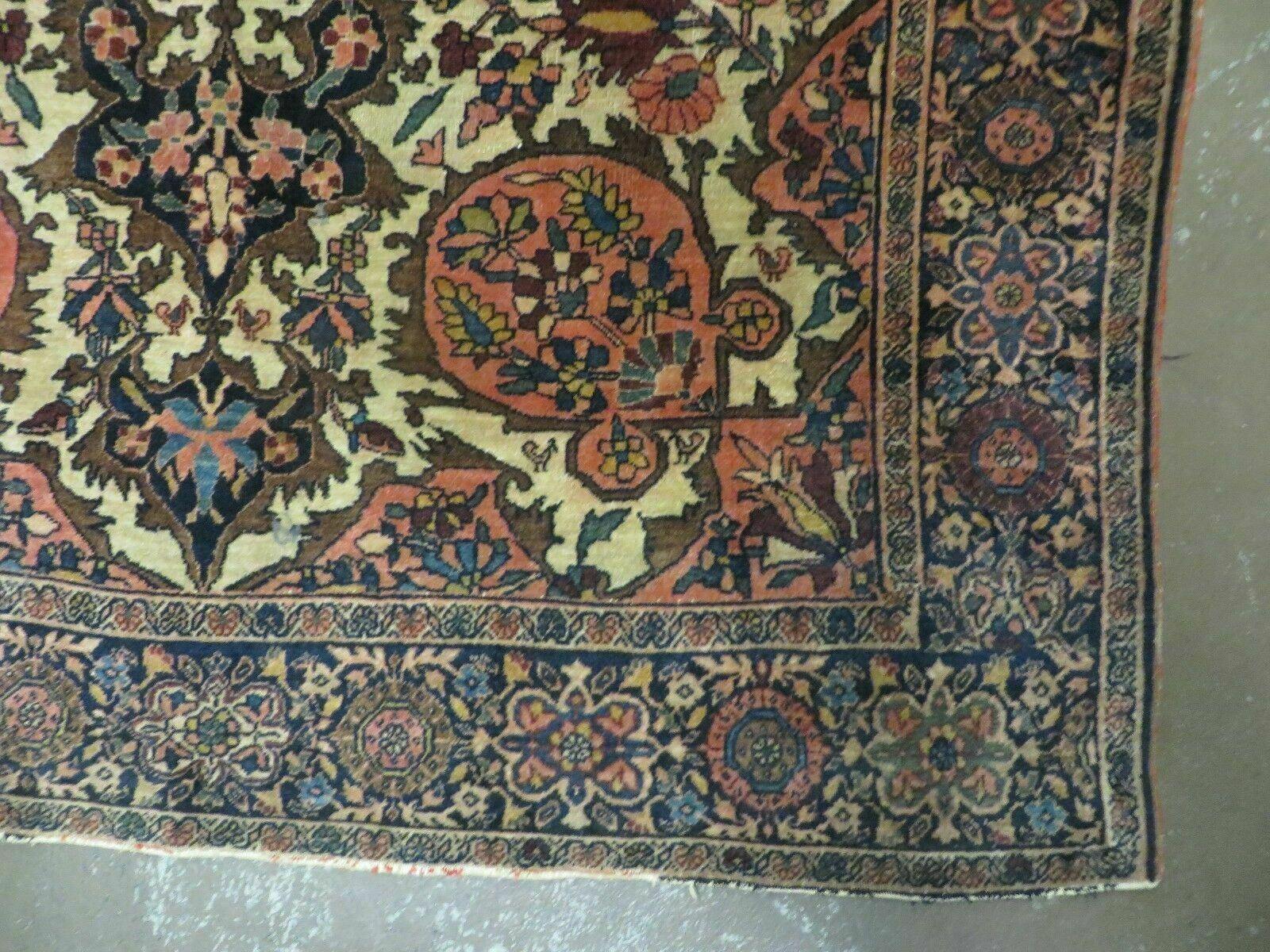 4' X 6' Antique Ultra Fine Handmade India Floral Oriental Wool Rug Carpet Nice - Jewel Rugs