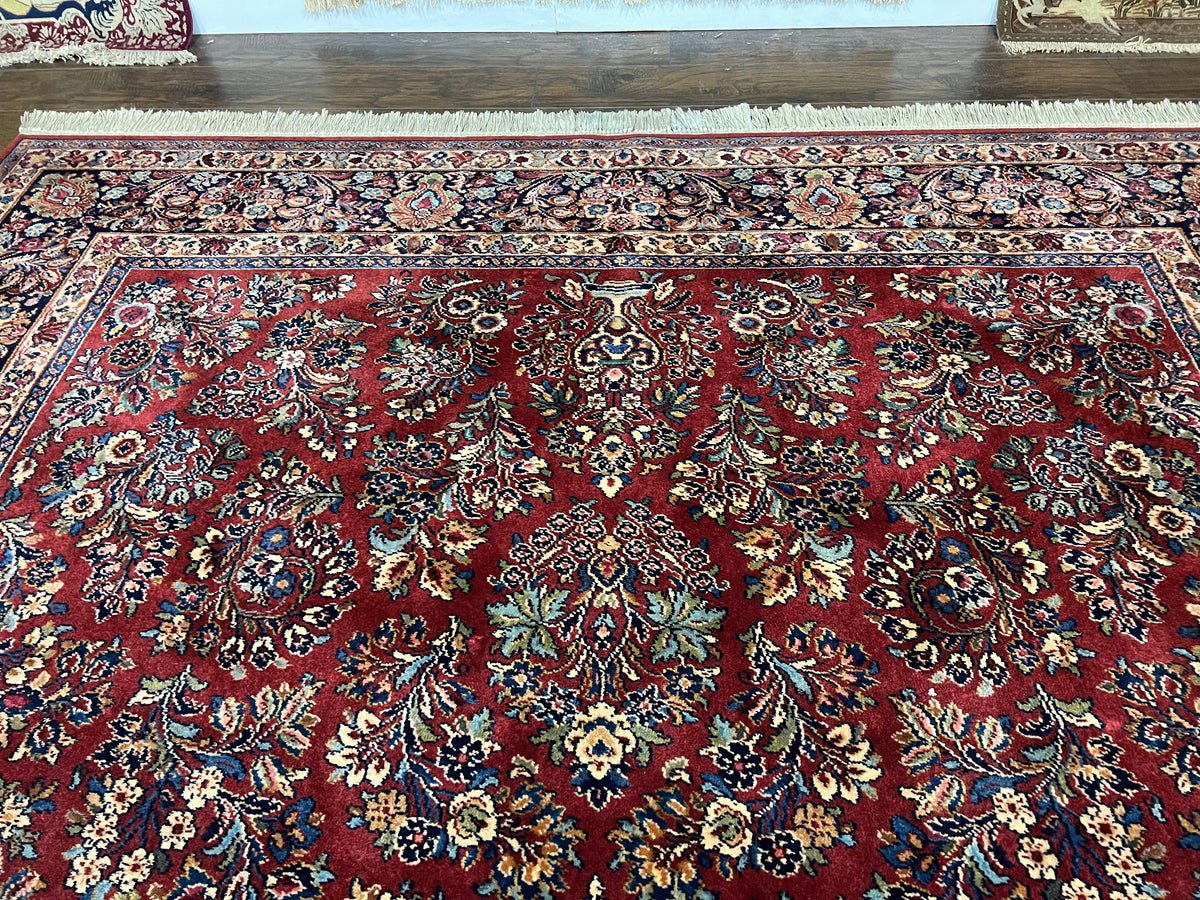 Karastan Rug Sarouk 785, Large Wool Karastan Carpet 8.8 x 15 ft, Orig