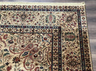 8.8 x 10 Karastan Tabrizz Medallion Rug #900-909, Karastan Samovar Rug, Discontinued Room Sized Wool Karastan Rug, Tea Wash, Persian Design - Jewel Rugs