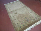 3' X 5' Vintage Handmade Art Deco Peking Chinese Wool Rug - Jewel Rugs