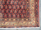 4' X 7' Antique Handmade Indian Wool Rug Paisley Design Vegetable Dyes Nice - Jewel Rugs