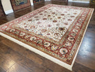 Karastan Rug 8'8" x 12, Ivory Tabrizz #700/710, Original Collection 700 Series Wool Karastan Area Rug, Karastan Carpet, Rugs for Living Room - Jewel Rugs