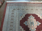 8' X 10' Vintage Handmade Bokhara Turkoman Pakistan Wool Rug Carpet Nice - Jewel Rugs