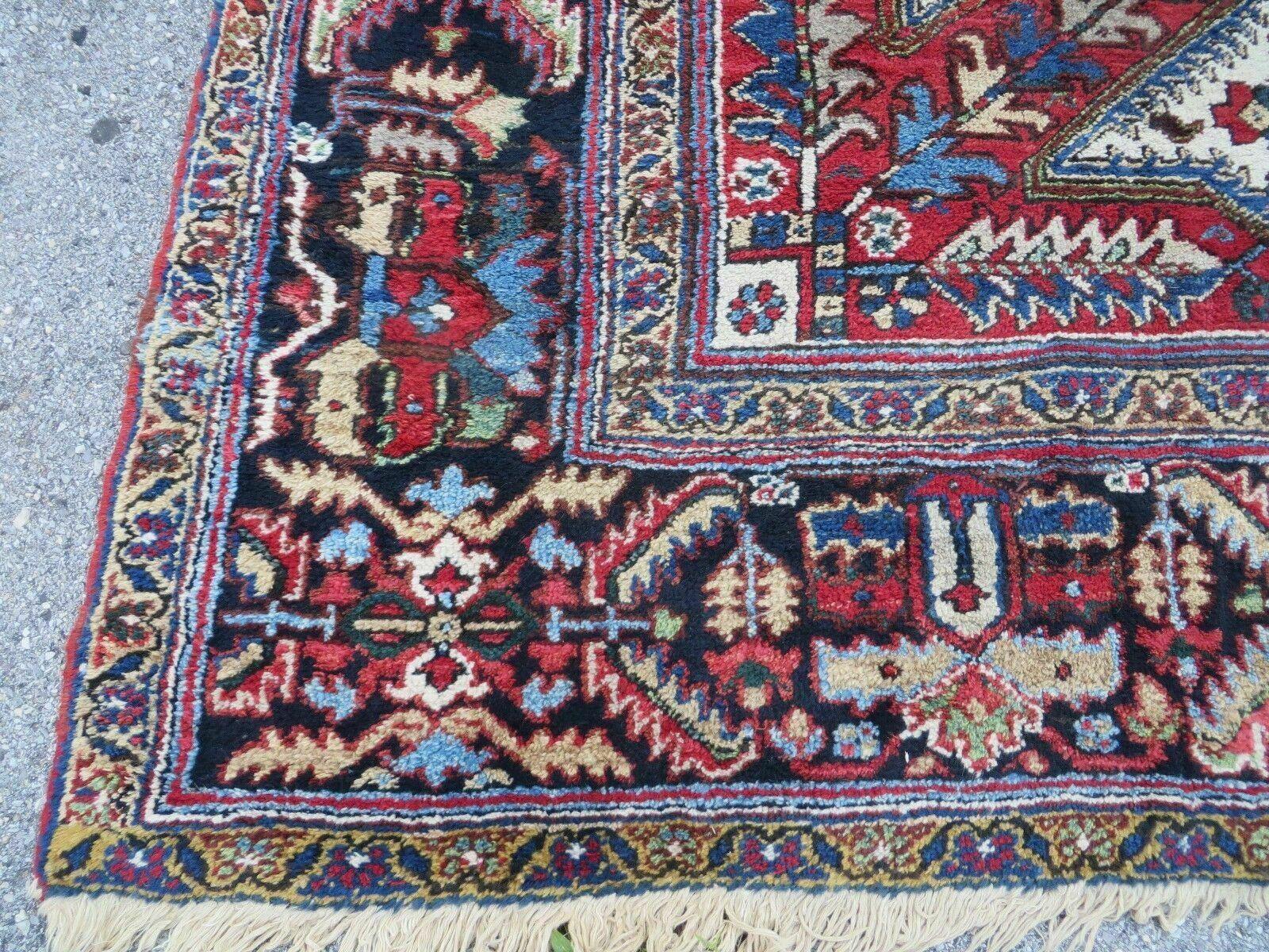 10' X 19' Handmade Palace Size India Decorative Wool Rug Medallion Red Nice - Jewel Rugs