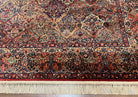 Karastan Multicolor Panel Kirman Rug #717, Wool Karastan Rug 8' 8" x 12', Vintage Multipanel Kirman, Original Karastan Collection 700 Series - Jewel Rugs