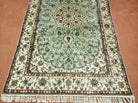 3' X 5' Handmade Silk Turkish Rug Kayseri Carpet Nice - Jewel Rugs