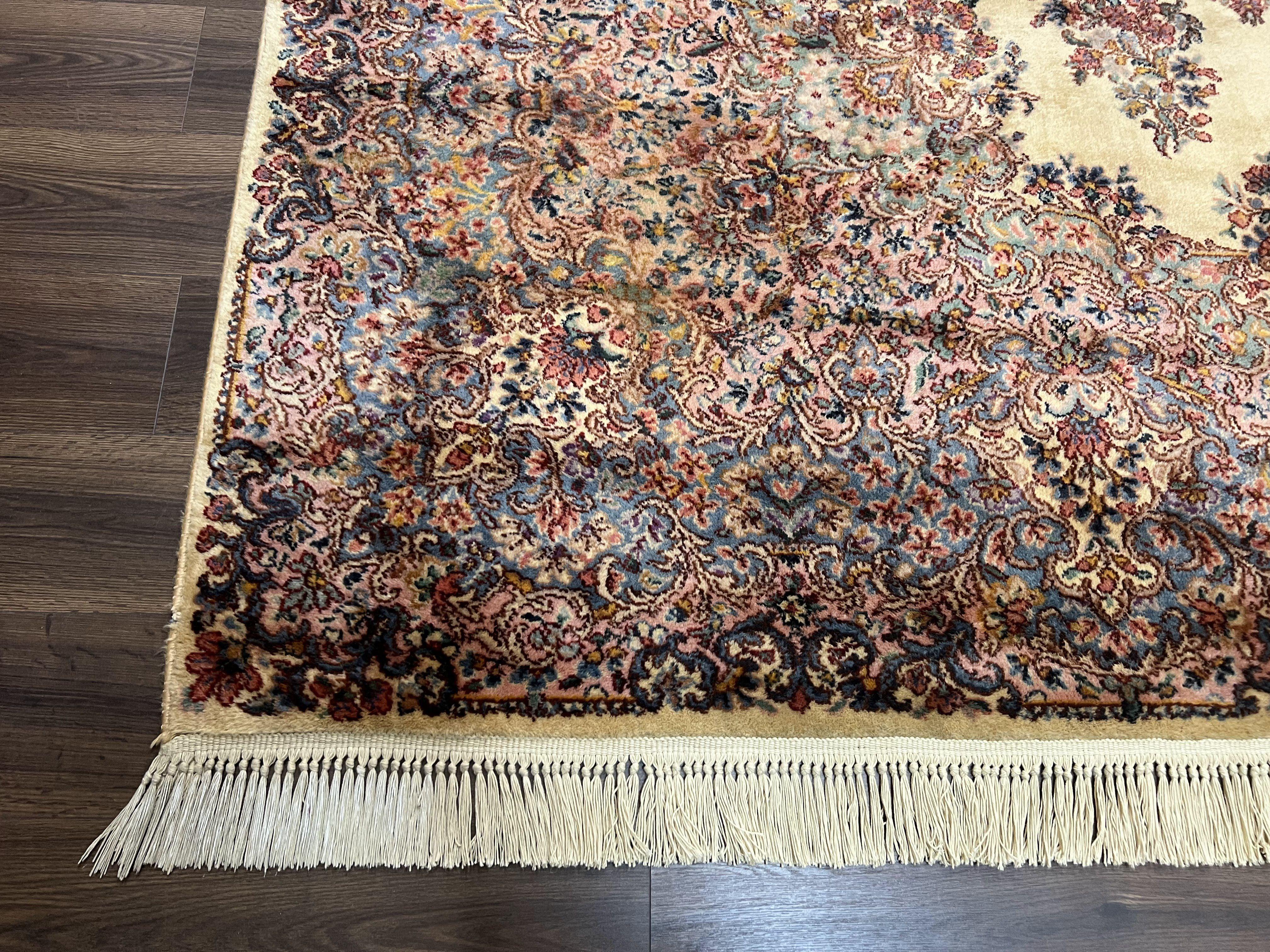 8.8 x 12 Karastan Kirman Rug #781, Antique Karastan Oriental Carpet, Wool Area Rug 9x12, Original Collection 700 Series, Rare Discontinued - Jewel Rugs