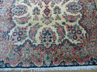 4' X 6' Antique Handmade Indian Floral Oriental Wool Rug Medallion Nice - Jewel Rugs